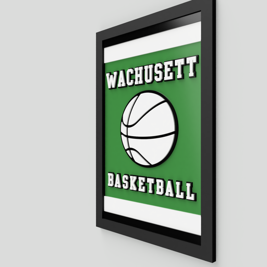 12x18" Wachusett Basketball Sign