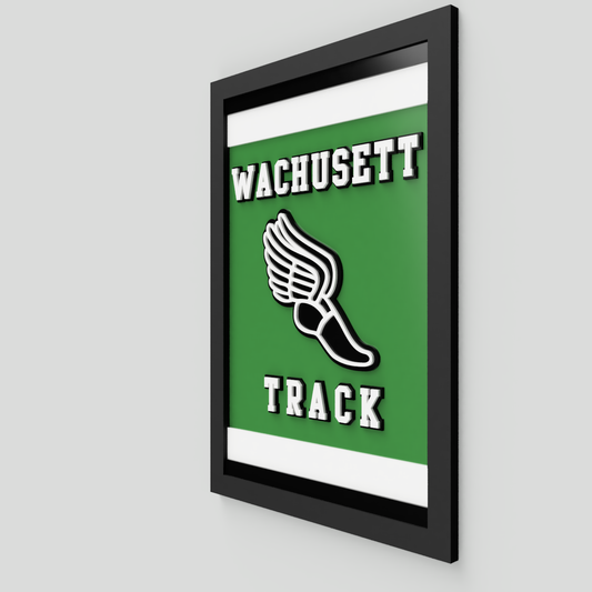 12x18" Wachusett Track Sign