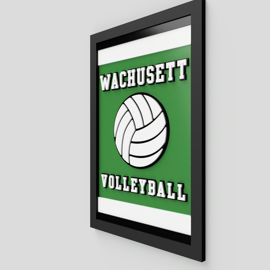 12x18" Wachusett Volleyball Sign